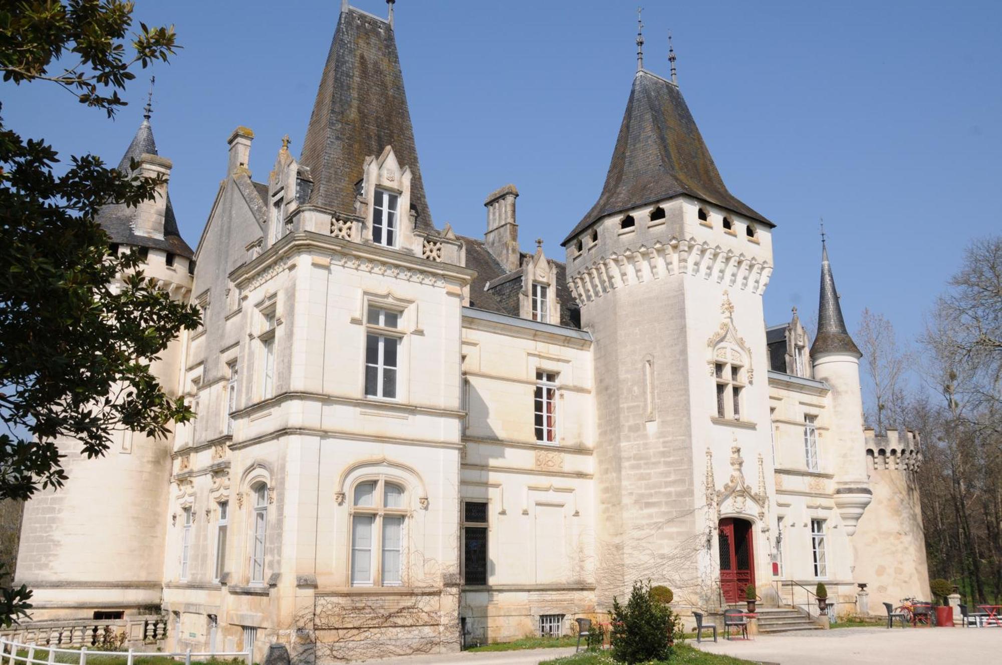 Chateau-Hotel De Nieuil Exterior foto